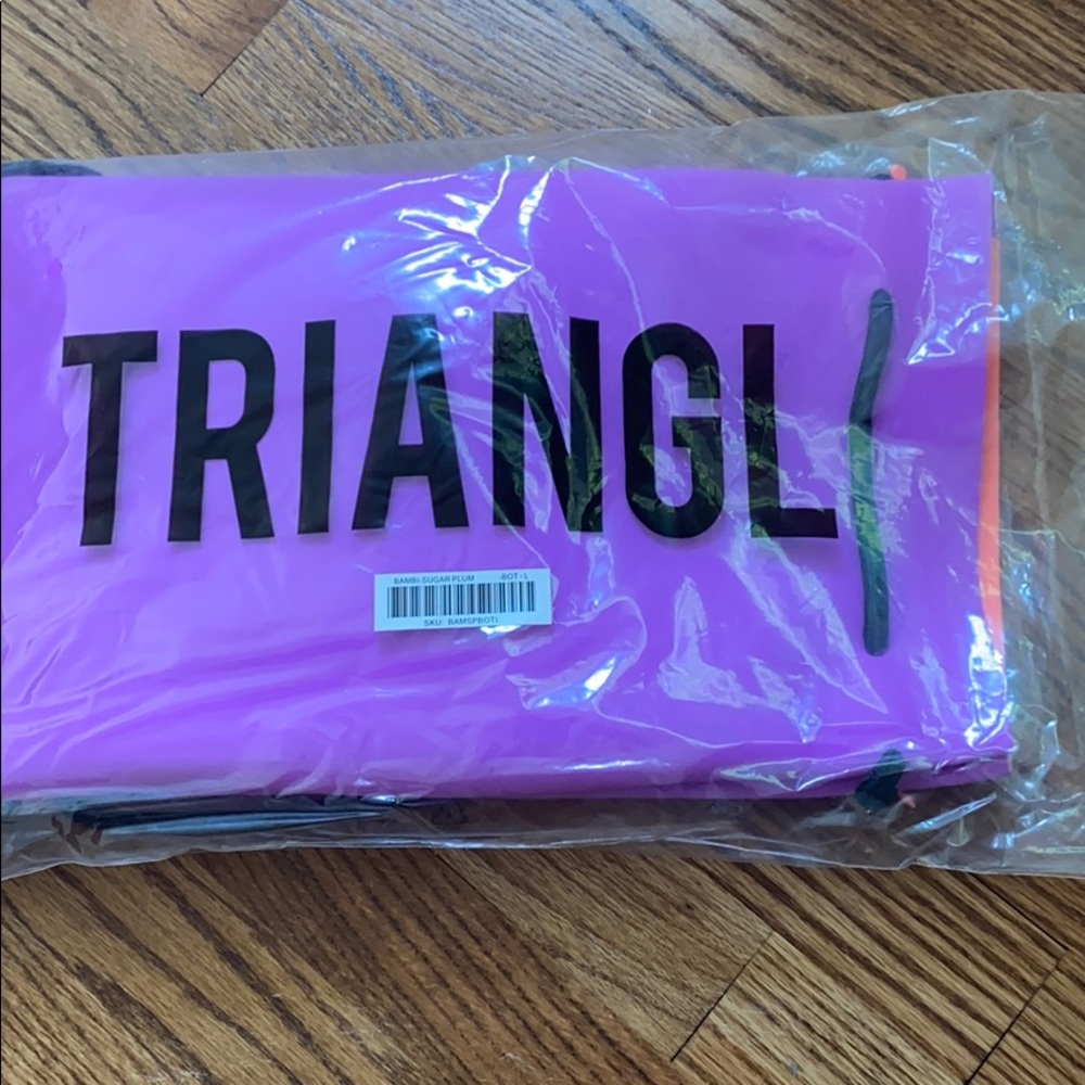 Triangl bambi sugar plum set!!! NWT